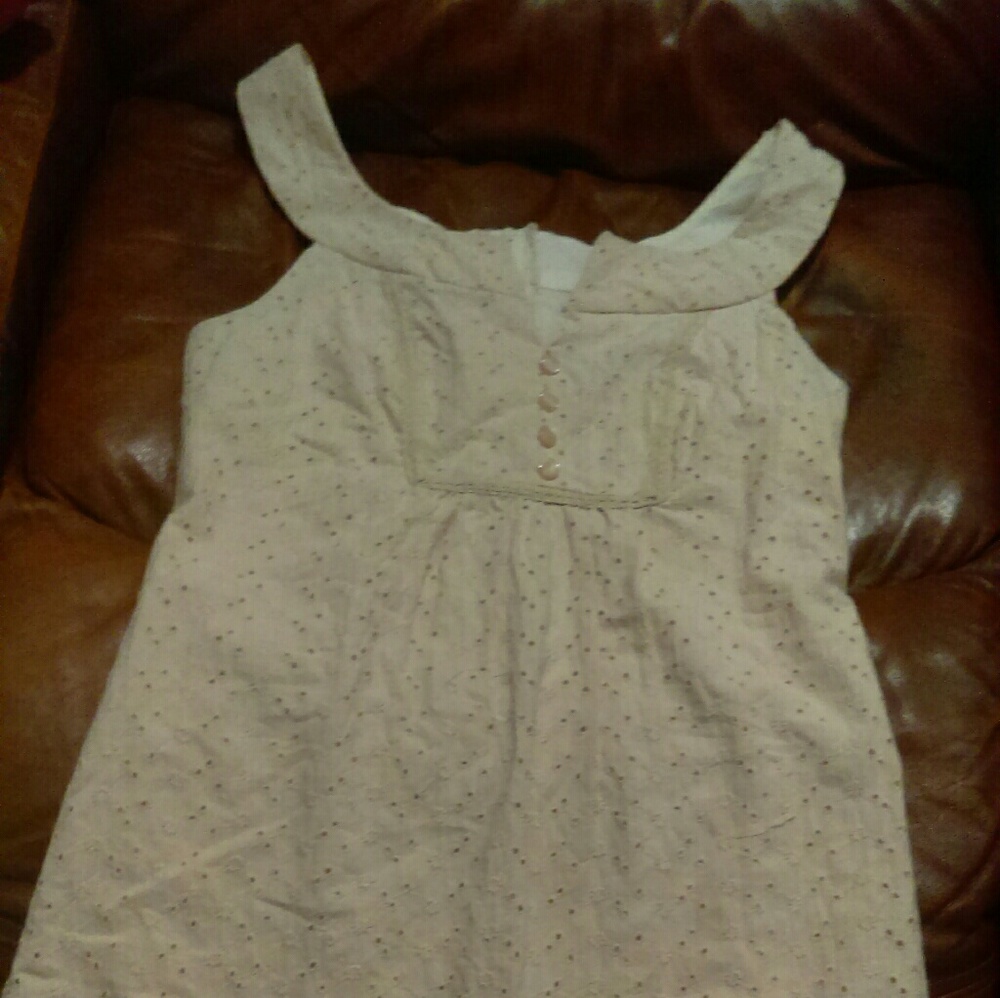 Cram colored, knee high dress